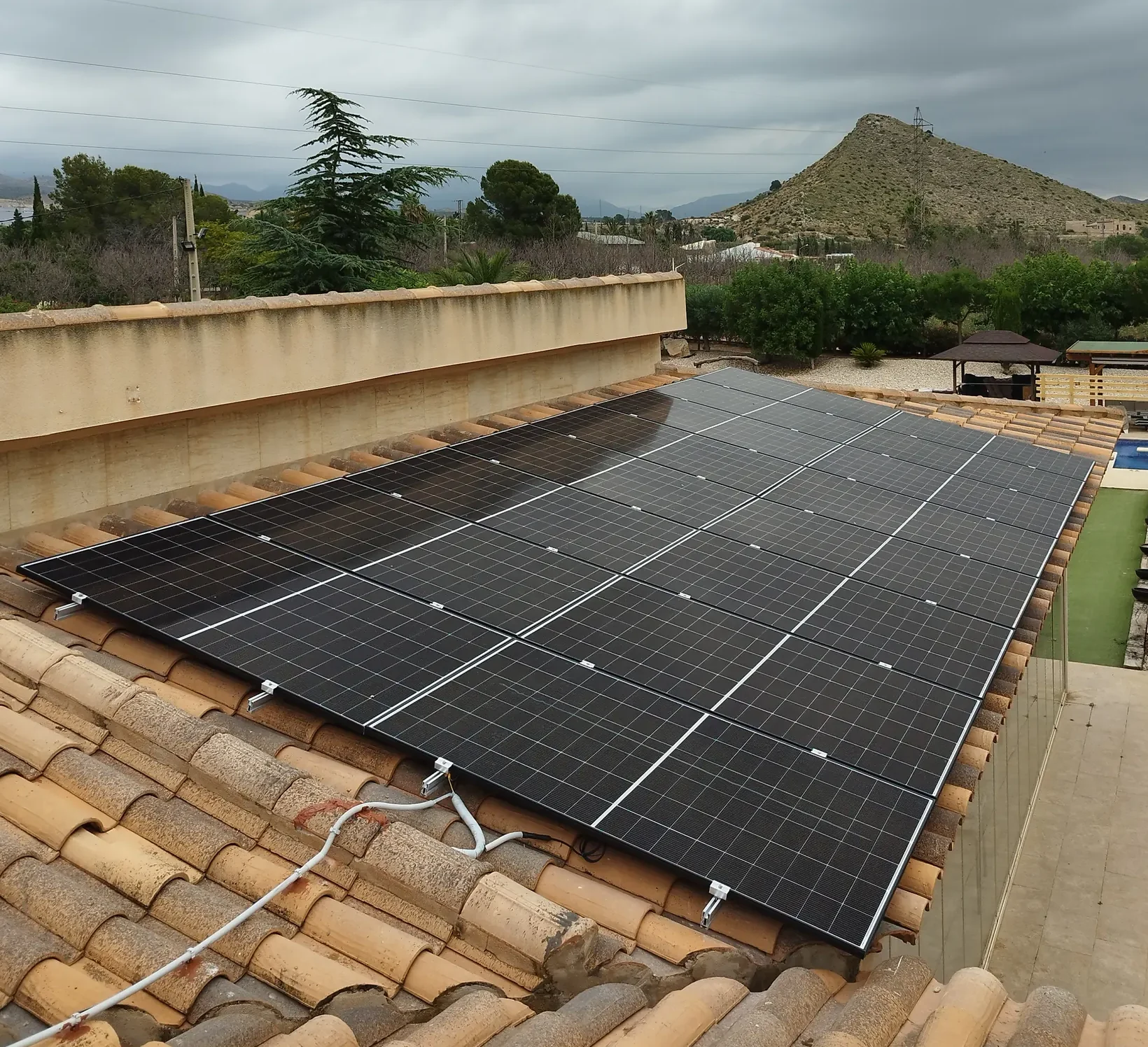 Instalación de placas solares en Novelda